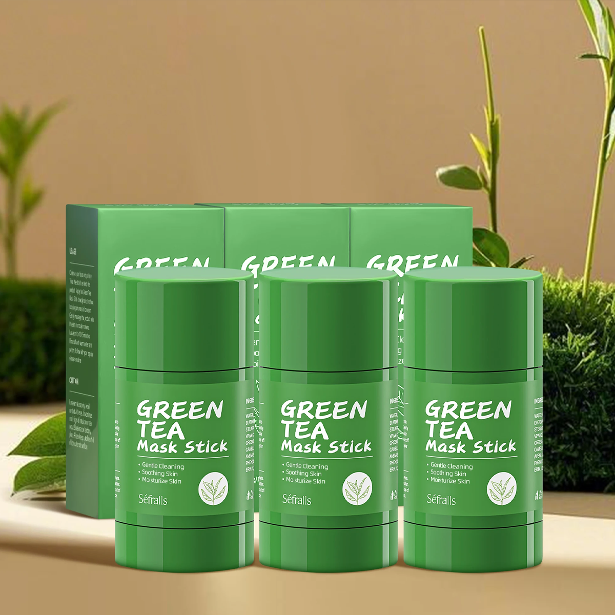 GreenMask® – Głębokie oczyszczanie twarzy (Oferta 2 w cenie 1)
